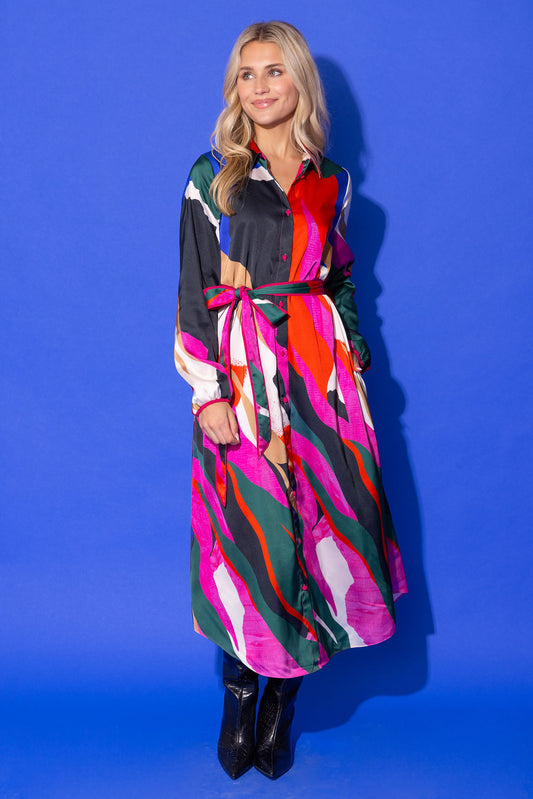 Alden Adair Bronte Dress- Solar Vines