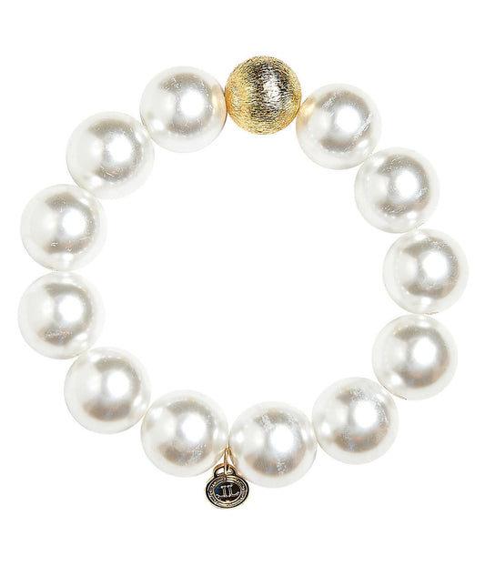Lisi Lerch Birdie Bracelet- Freshwater Pearl & 14mm