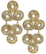 Lisi Lerch Ginger Straw Earring-Gold
