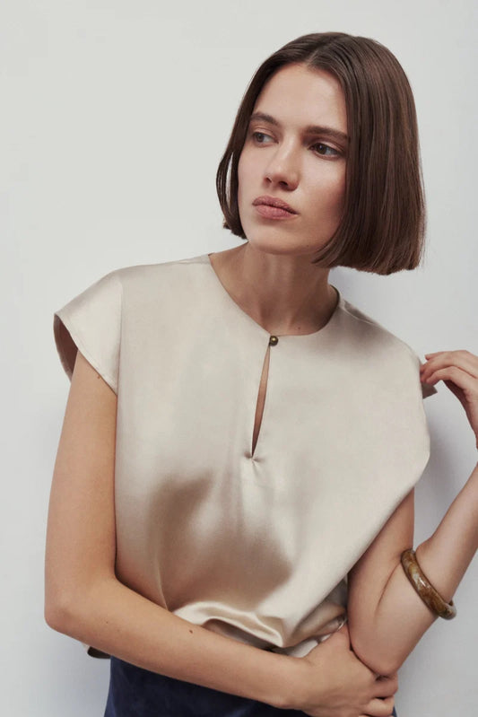 Melissa Nepton Wina Top - Sand