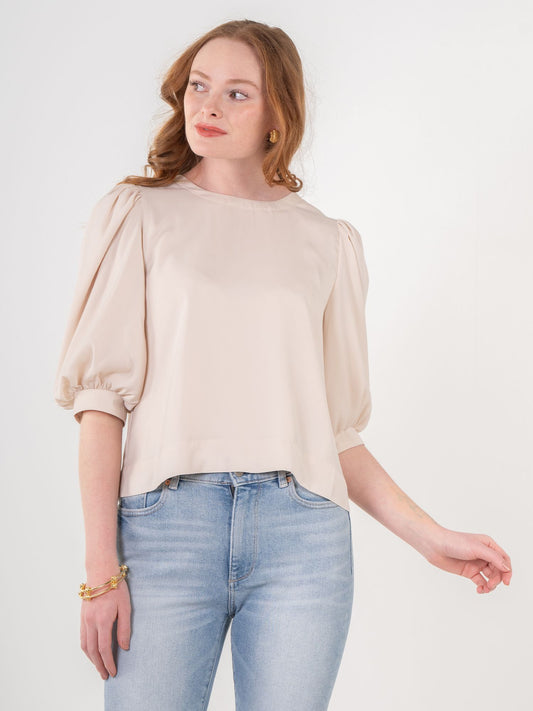 Emily McCarthy Bella Top - Sandshell