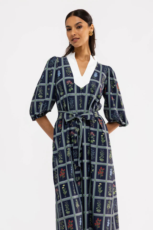 Smith & Quinn Brooks Dress - Navy Gardeners Window