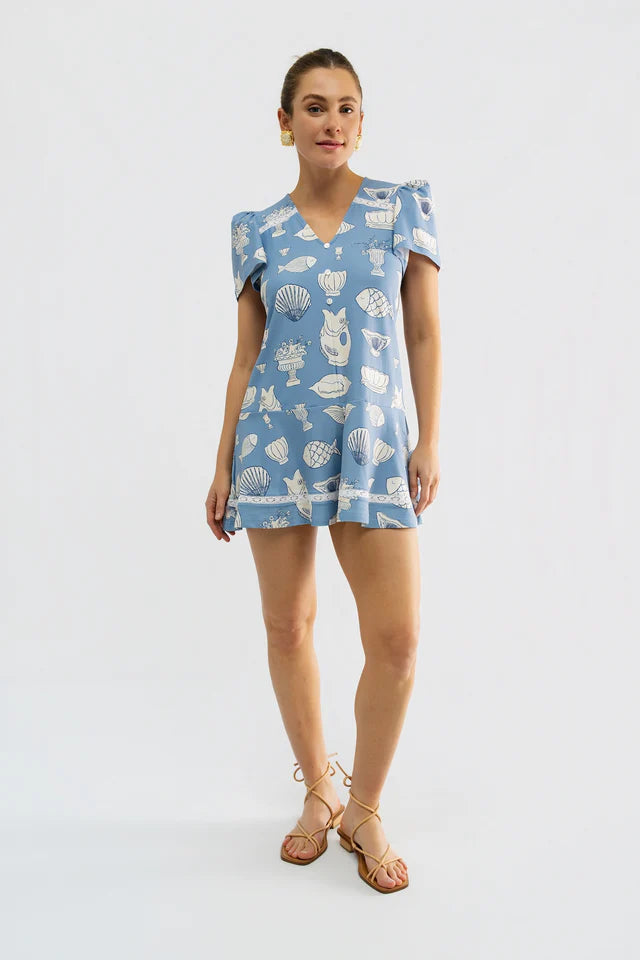 Smith & Quinn James Dress - Ocean Vase