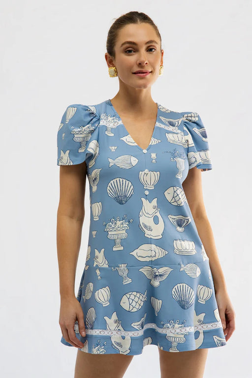 Smith & Quinn James Dress - Ocean Vase