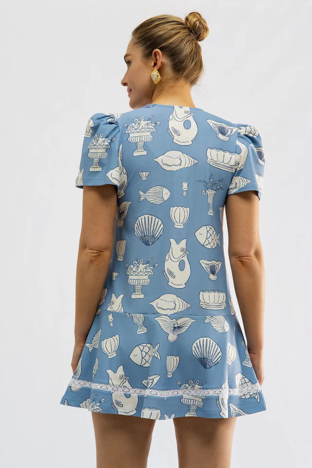 Smith & Quinn James Dress - Ocean Vase