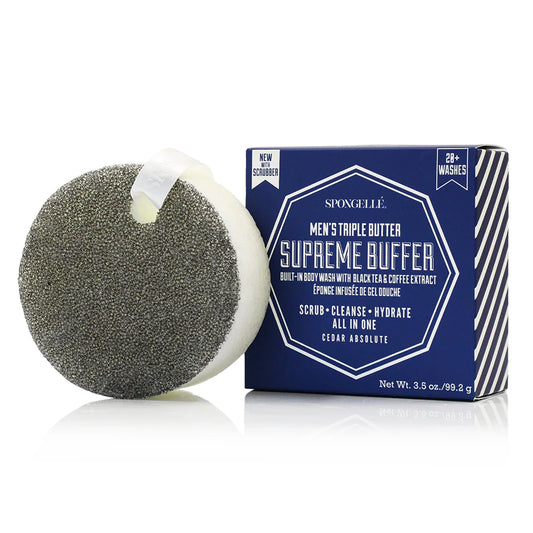 Spongelle Men's Triple Butter Supreme Buffer