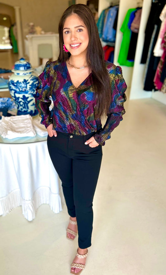 EAB Favorites Multi-Colored Bodysuit